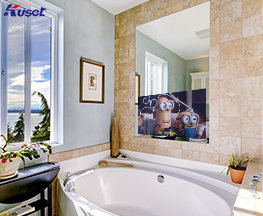 高清32寸浴缸前大镜面电视